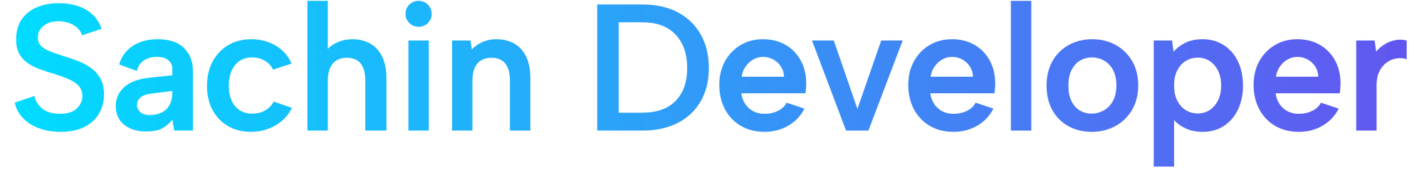 sachin developer high resolution logo transparent